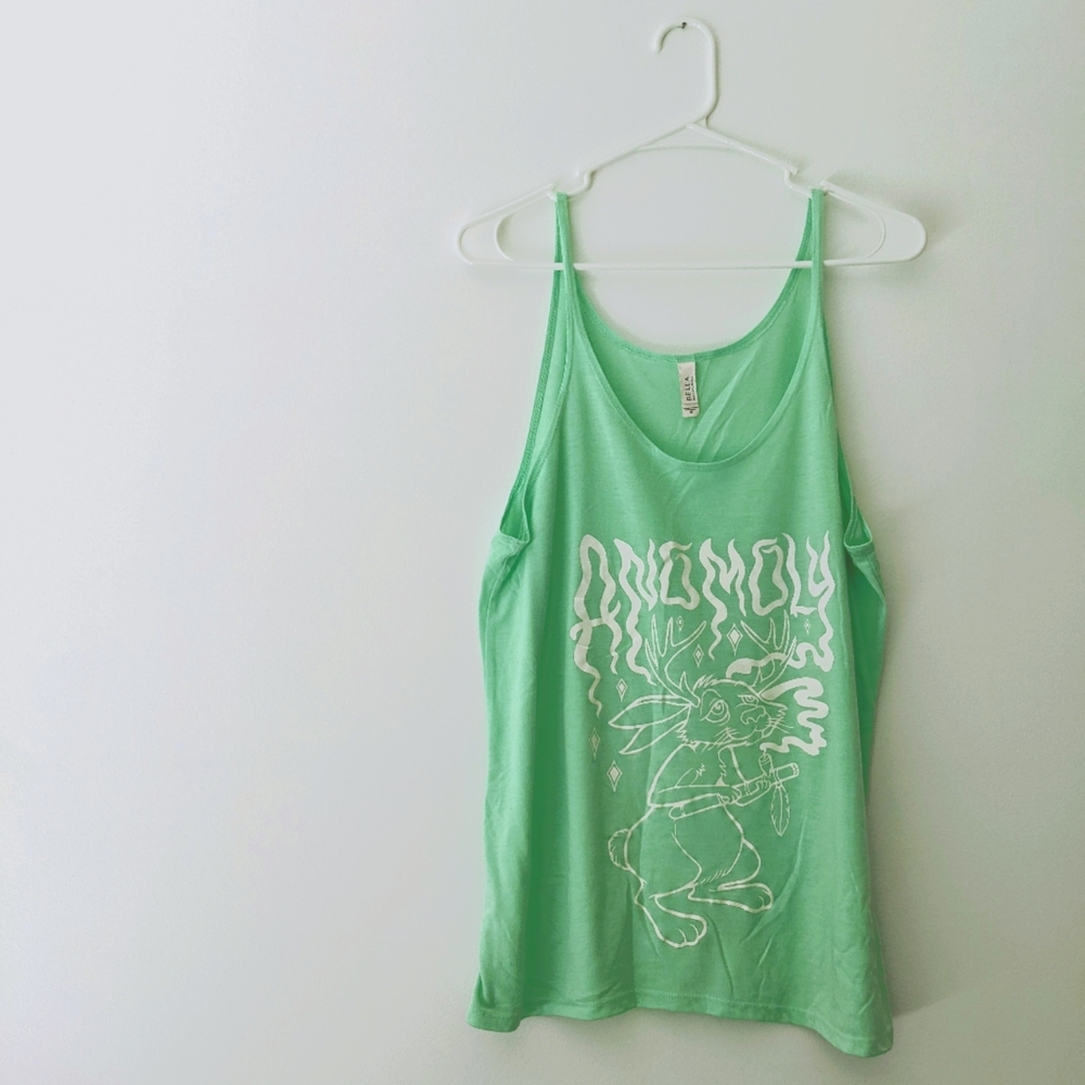 Anomaly High Bunny. Stoner Weed Blunt Top. Shop Local with Tallahassee brand